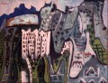Landscape Mougins 8 1965 cubism Pablo Picasso